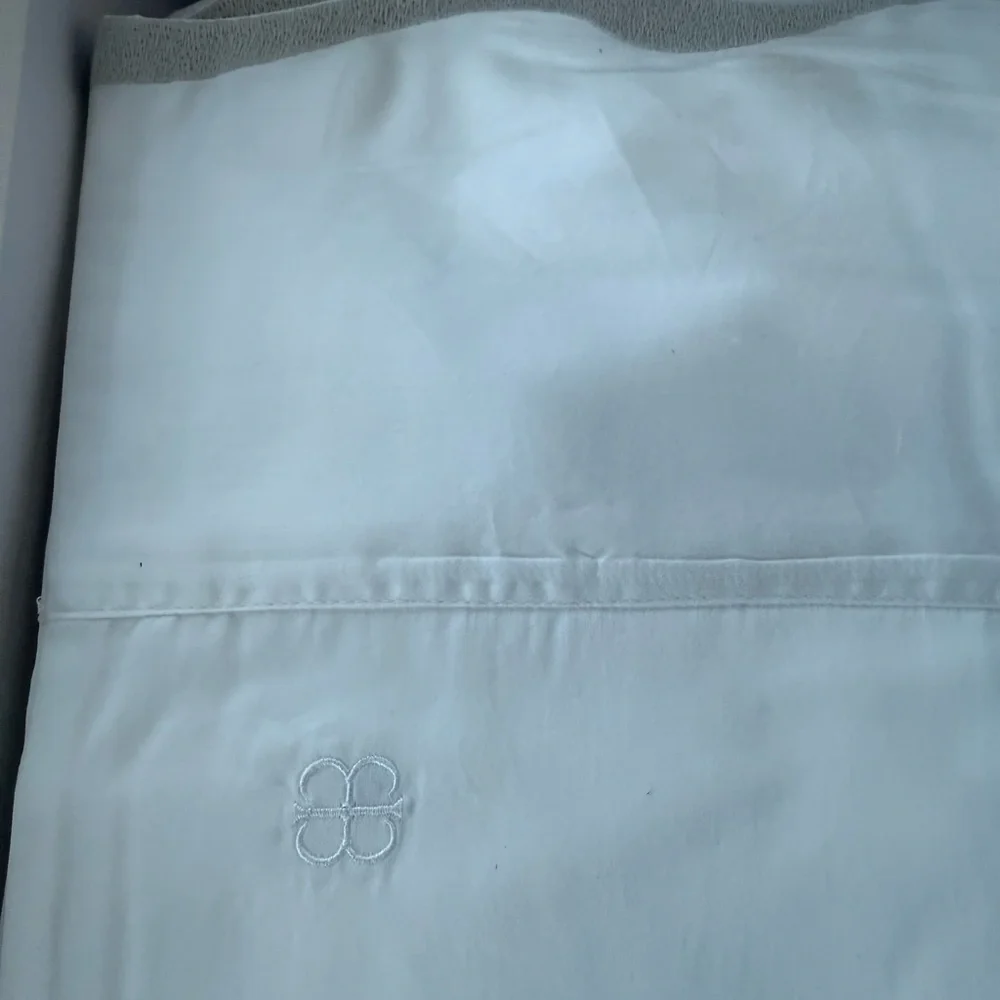 Boll & Branch NEW Signature Embellished Sheet Set King